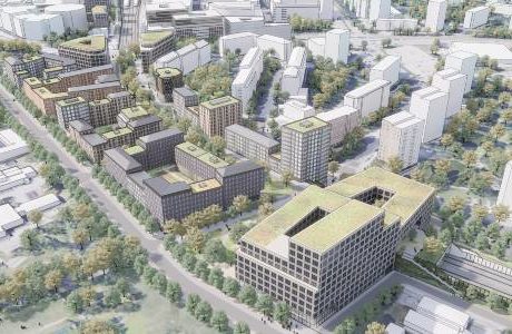 Svenska byggjättar i miljardprojekt i Solna