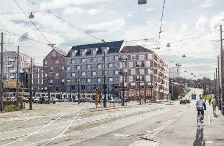 Unik markförsäljning i fabriksområde
