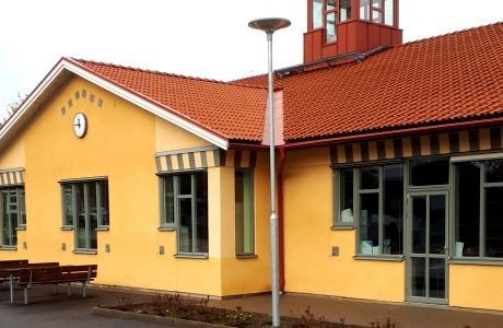 Byggnationen av Stene skola i Kumla - klassisk i form och design men modern inuti