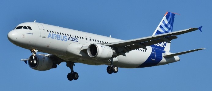 Airbus A320. En modell i den påverkade flygplansfamiljen. Laurent ERRERA from L'Union, France / CC BY-SA (https://creativecommons.org/licenses/by-sa/2.0)