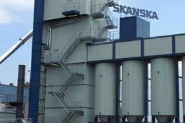 Skanska satsar på förnyelsebara bränslen vid asfalttillverkning Thumbnail