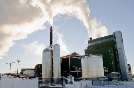 Koldioxid från värmeverk kan bli förnybart flygbränsle