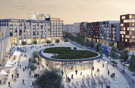 Klart för nytt kvarter i Barkarbystaden