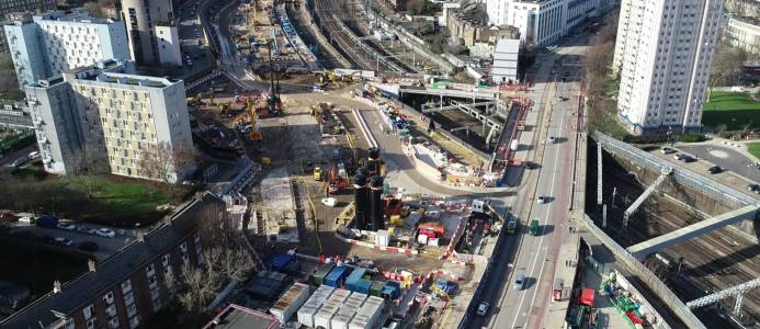 HS2 Area East. Bild: Skanska