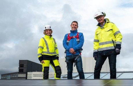Wihlborgs största solanläggning invigd