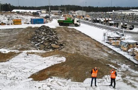 Här byggs Nexans Grimsås nya superlager