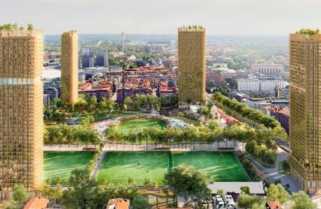 Wallenstam överlämnar ”gåva” till Göteborg