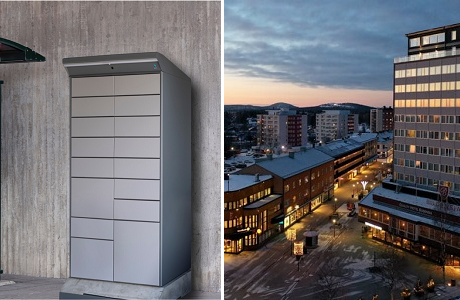 Boden pilotort för nya leveransboxar