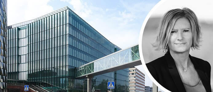 Caroline Arehult ny vd för Akademiska Hus. Bild: Akademiska Hus