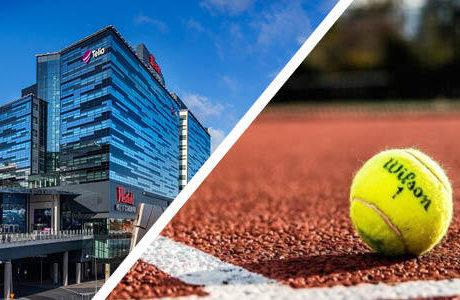 Nu byggs padelbanor på Mall of Scandinavia:s tak