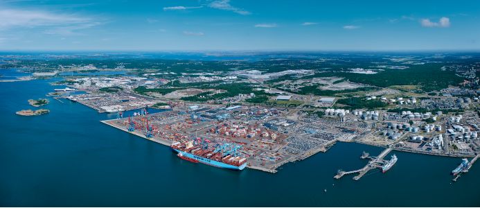 Göteborgs hamn: Containervolymerna ökade under 2020