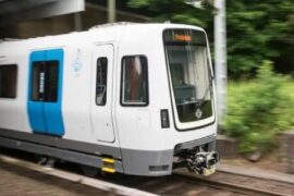 Stockholms nya tunnelbanetåg satta i trafik Thumbnail