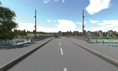 Peab bygger nya bron över Göta Älv
