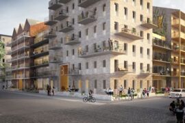 Skanska bygger modernt i Rosendal Thumbnail