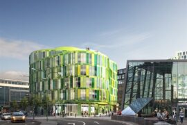 Jernhusen byggstartar kontorshuset Glasvasen Thumbnail