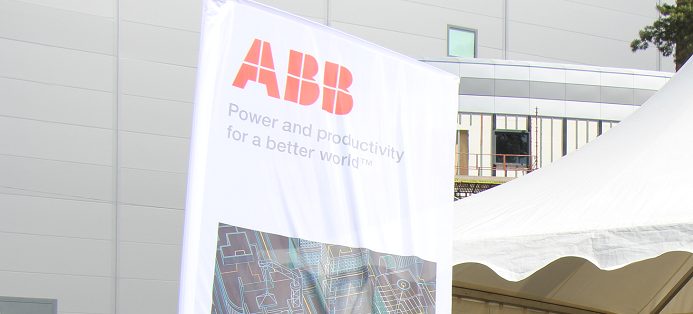 ABB vimpel. Foto: Branschaktuellt