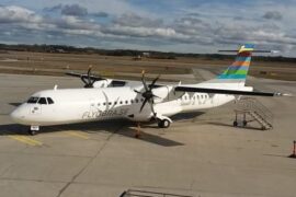 Större flygplan i Östersund Thumbnail