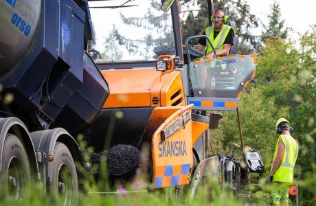 Klimatneutral asfalt klär väg i Dalarna: 