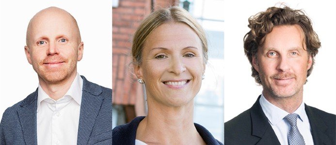 Anders Lind, Charlotte Adlerton Gadd och Henrik Egnell förstärker Kungsleden inom affärsutveckling och förvaltning.