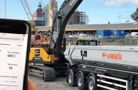 NCC och Volvos tjänst har sparat 1600 transporter