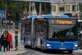 Stockholms bussar mäter stadens luftkvalitet Thumbnail