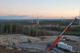 Norra Europas största vindkraftspark Thumbnail