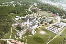 Skanska bygger Kungälvs nya sjukhus Thumbnail