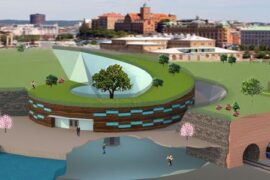 Chalmersstudenter föreslår snäckformad skolbyggnad Thumbnail