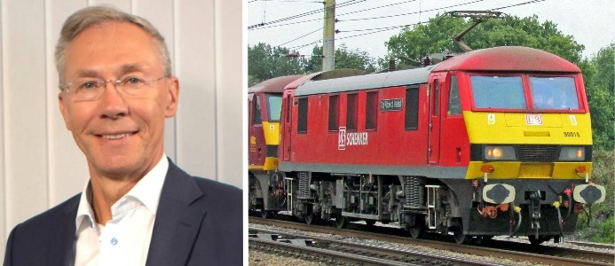 Foto: (Vänster) DB Schenker (Höger) RuthAS