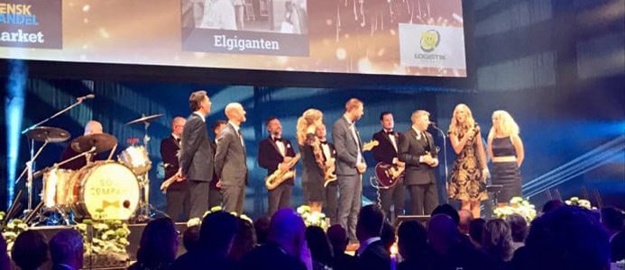 Elgiganten tilldelas priset. Bildkälla: Elgiganten