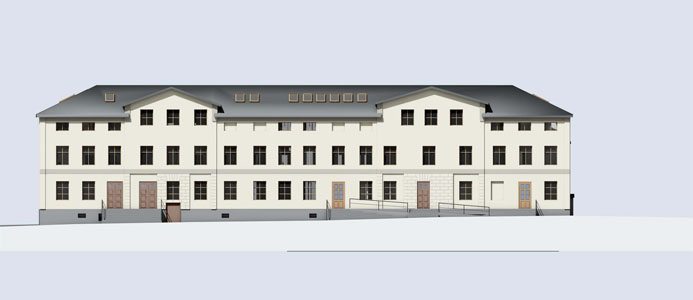 Eschelsonska huset. Illustration: ÅWL arkitekter