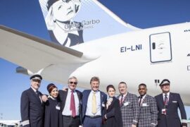 Norwegians nya Boeing 787-9 har landat Thumbnail