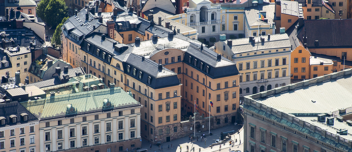 Folksams fastighet i Gamla stan renoveras