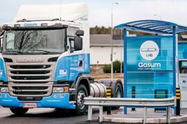Tankstationer för flytande biogas och naturgas Thumbnail