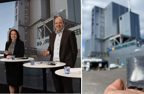 Genombrottet: Hybrit har tillverkat 100 ton järnsvamp