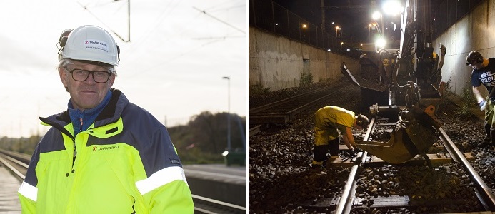 Utbyggnaden av Södra stambanan mellan Malmö och Lund är en av de största investeringarna i infrastruktur i södra Sverige just nu. Jens-Peter Eisenschmidt, Trafikverkets projektchef för Fyrspåret. Foto: Kerstin Ericsson / Trafikverket
