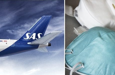 SAS inför krav på munskydd