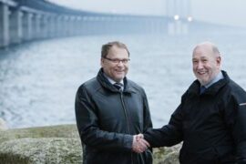 Infranord säkrar järnvägstrafiken på Öresundsbron Thumbnail