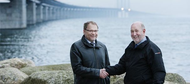 Infranord säkrar järnvägstrafiken på Öresundsbron