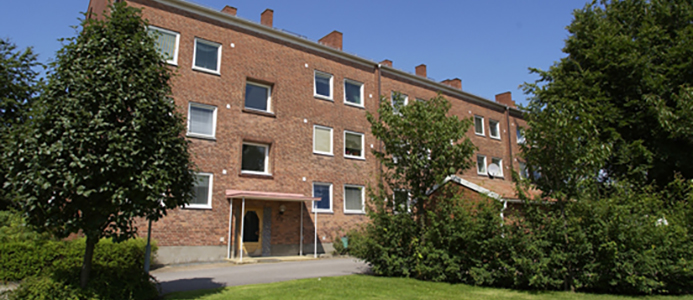 Renovering av klassiskt kvarter i Halmstad.