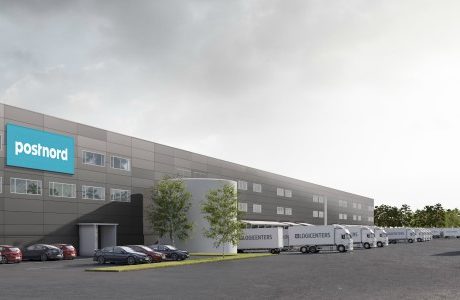 Logicenters bygger PostNords nya terminal