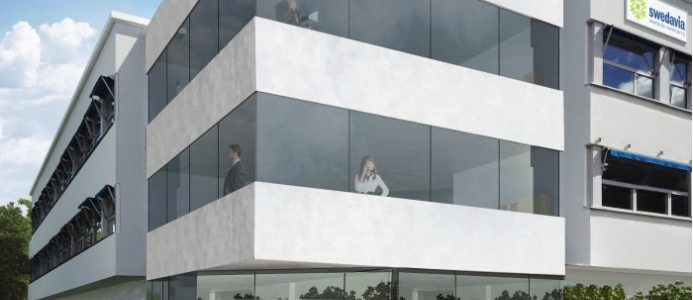 Illustration: Swedavias nya huvudkontor. Bildkälla: Wåhlin Arkitekter