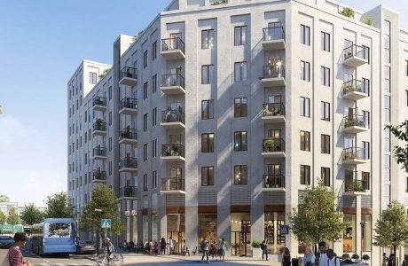 Nya bostäder i centrala Nacka, Stockholm