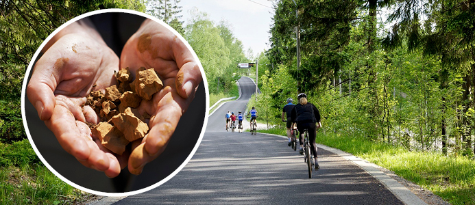 Bild: lignin, foto Johan Olsson