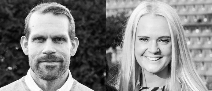 Mikael Hyltse och Lisa Angelin är nya fastighetschefer hos Willhem.