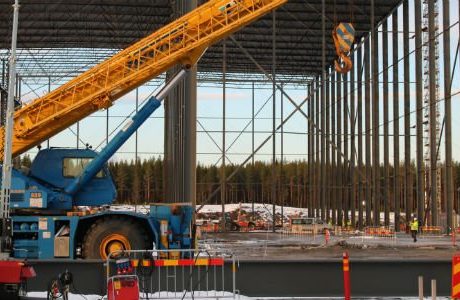 Arbetsmiljöproblem vid Northvolts bygge