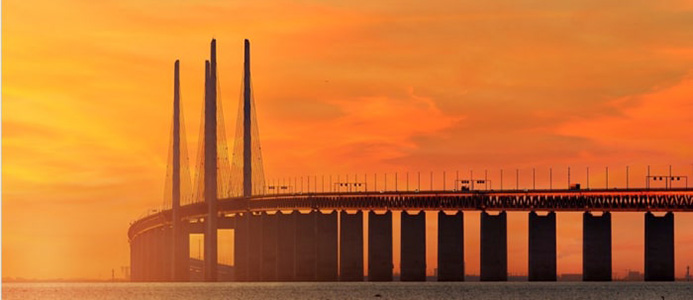 Öresundsbron. Bildkälla: Skånetrafiken.