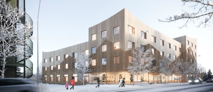 Vårdboende Östersund NCC Magnolia