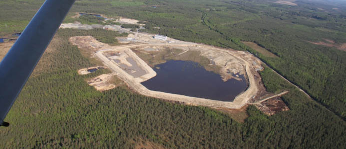 Pampalo Guldgruva fru00e5n 2010. Bild: Endomines