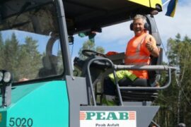 Peab Asfalt vinner kontrakt Thumbnail